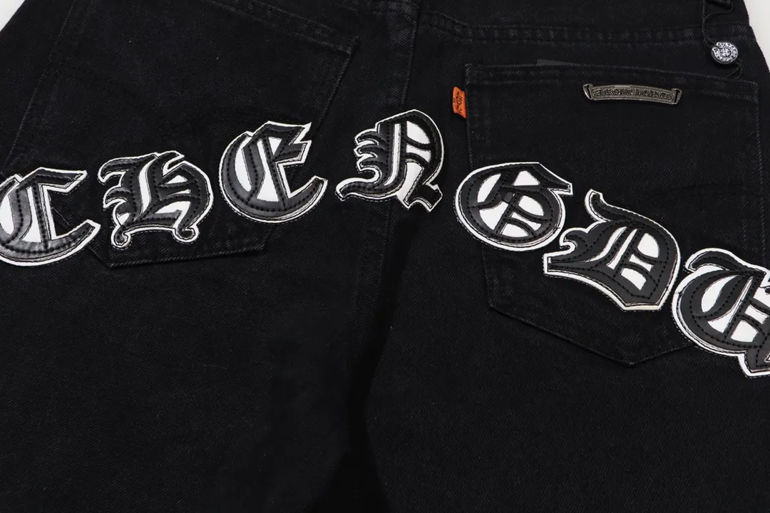 ：H Chrome Hearts & CH Series Black White “chengdu” ， 。 ， 、 Same Style Color：Black White Size：28 30 32 34